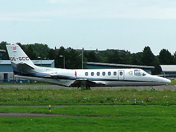 Cessna 500 Citation, OE-GCC 