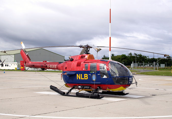 G-BUXS Bo107