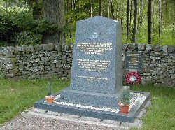 Richard Hillary memorial, Coldstream