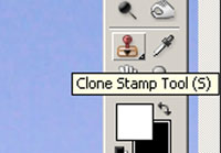 Clone stamp tool