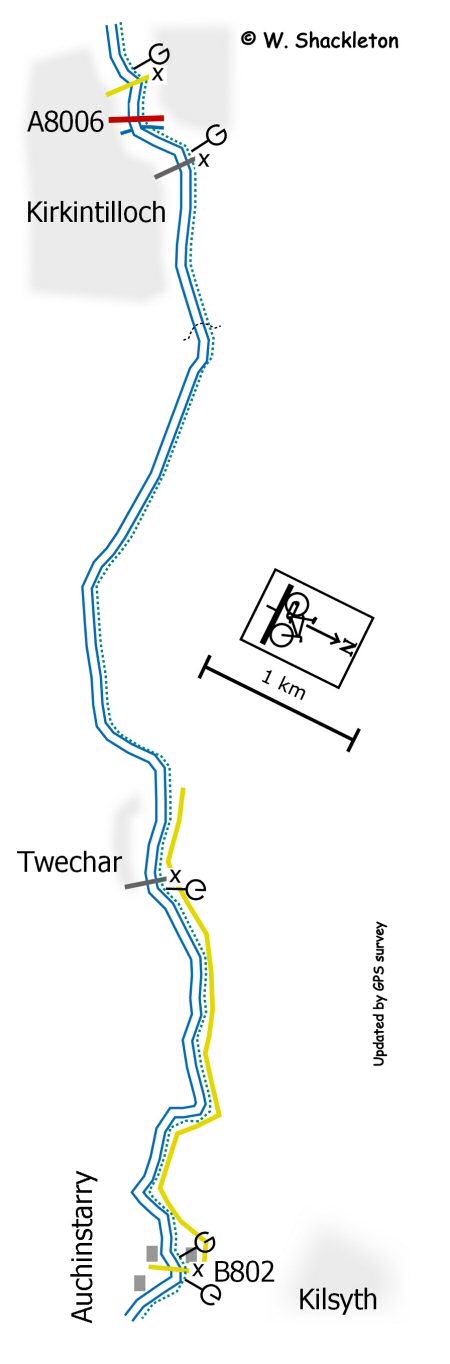 Auchinstarry to Kirkintilloch