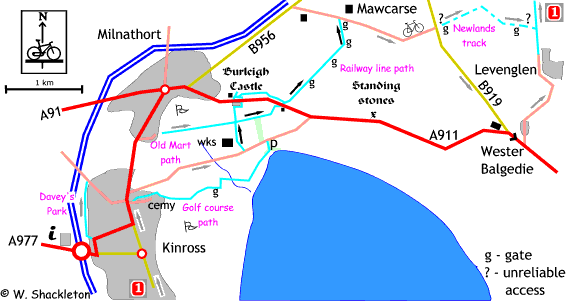 Kinross paths