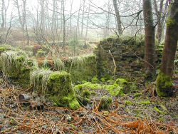 derelict pit buildings