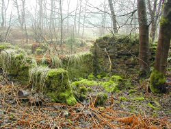 derelict pit buildings