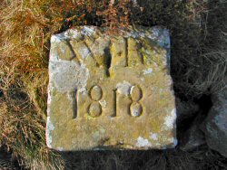 Boundary Stone, East Lomond. 