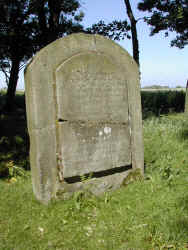 The grave of Andrew Guillan. 