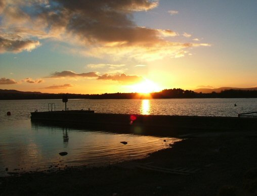 Loch Leven at sunset