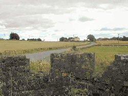 The view from the pillbox looking eastwards