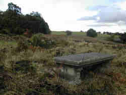 All that remains of Tulibole Church 