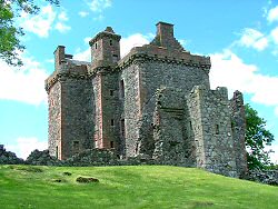 The castle from the walled garden